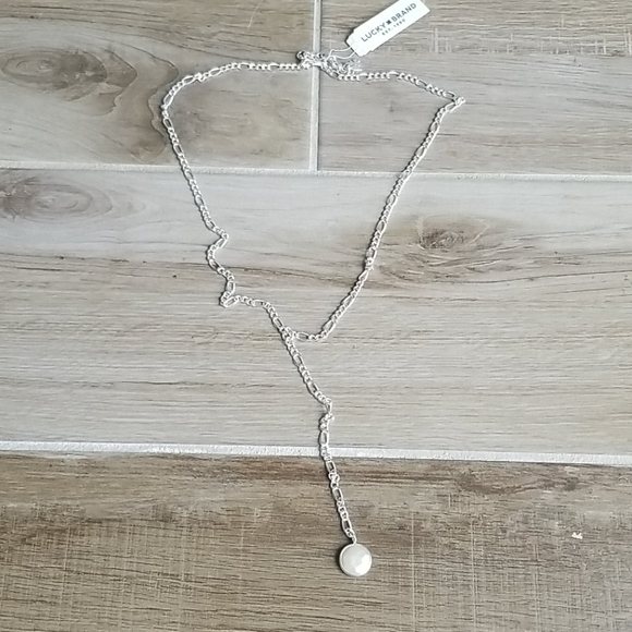 Lucky Brand Jewelry - NWT Lucky Brand Stone Pendant Y Necklace